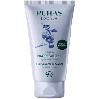 Puhas Loodus näopesugeel mustika 150ml puhastav
