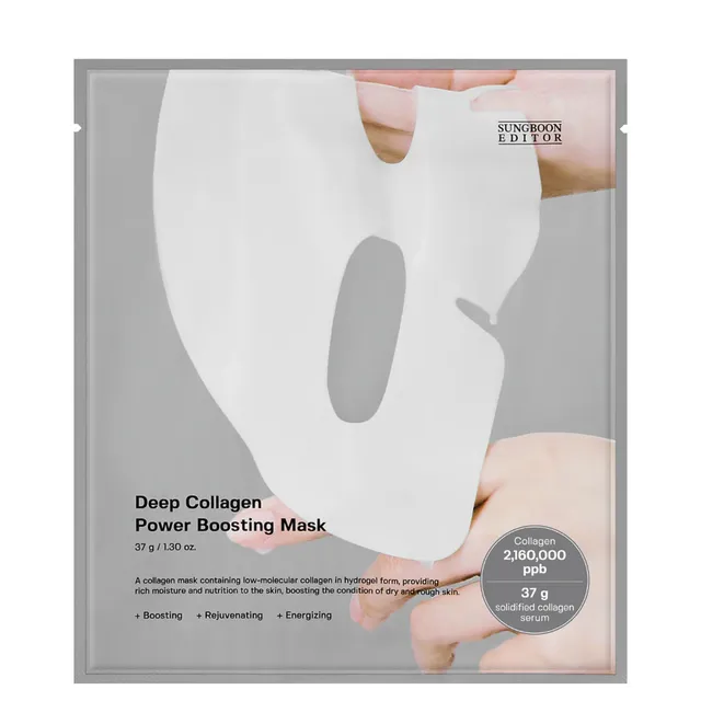 SUNGBOON EDITOR Deep Collagen Power Boosting Sheet Mask 37g
