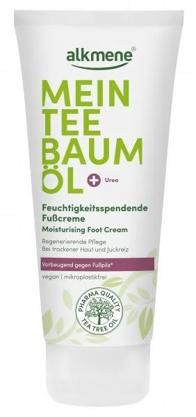 Alkmene My Tea Tree Moisturizing Foot Cream With Tea Tree Oil (100mL)
