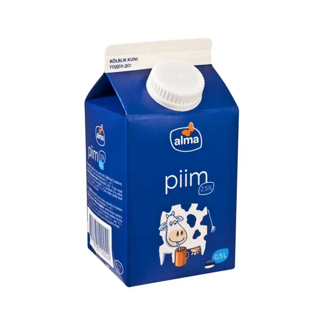 Alma Piim 2,5%, 0,5 l