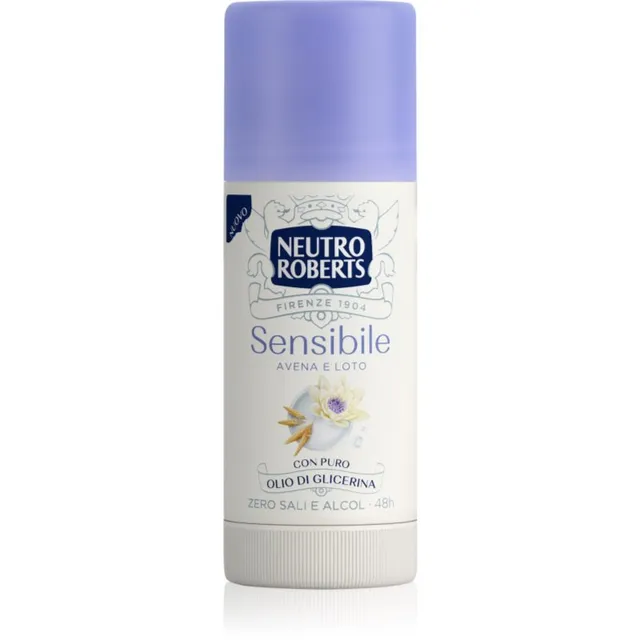 Neutro Roberts Avena e Loto Alumiiniumivaba deodorandipulk tundlikule nahale 40 ml