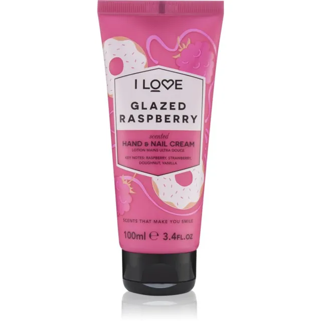 I Love Glazed Raspberry Kätekreem 100 ml