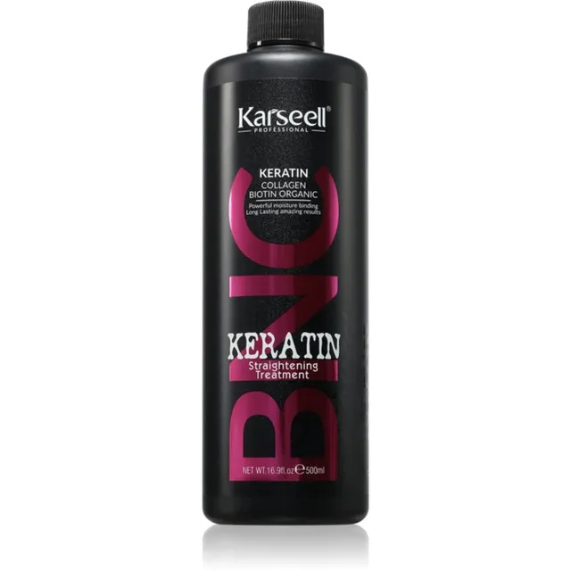 Karseell Collagen Keratin Straightening Treatment Struktuuri ühtlustaja juustele 500 ml