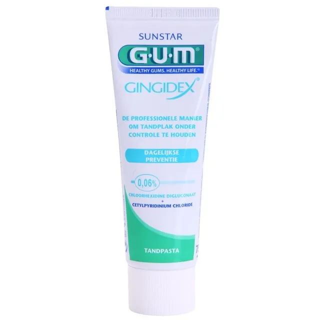 G.U.M Gingidex 0,06% Katuvastane ja igemetervist toetav hambapasta 75 ml