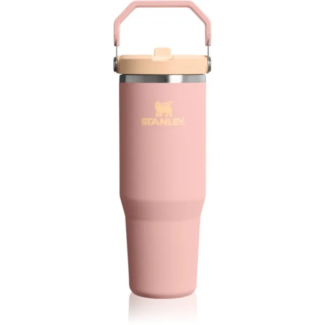 Stanley IceFlow™ Flip Straw 2.0 Tumbler roostevabast terasest termospudel Peach Rose 1 tk
