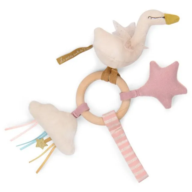 MOULIN ROTY Ring Rattle Swan kõristi 1 tk
