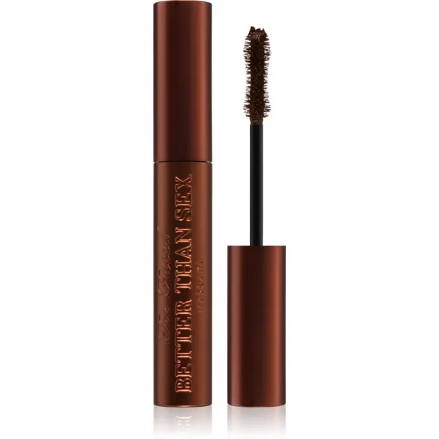 Too Faced Better Than Sex Volumizing Mascara Volüümi lisav ja tugevdav ripsmetušš varjund Chocolate 8 ml