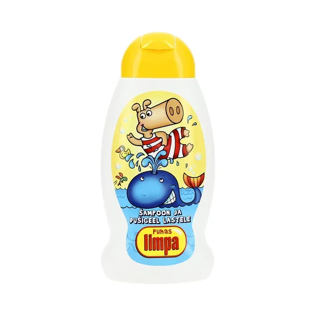 Šampoon ja dušigeel lastele, PUHAS LIMPA, 300 ml