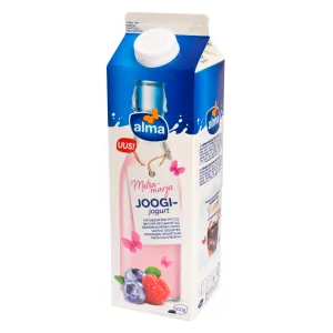 Joogijogurt metsamarjamaitseline, ALMA, 900 g