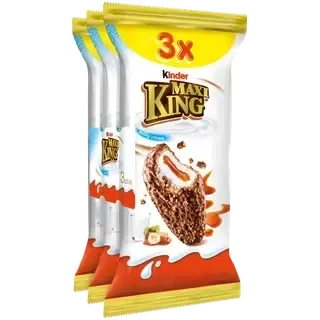 Kinder Maxi King Magustoit Multipakk 3x35g