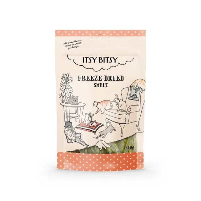 ItsyBitsy külmkuivatatud maius kassile, tint, 40 g