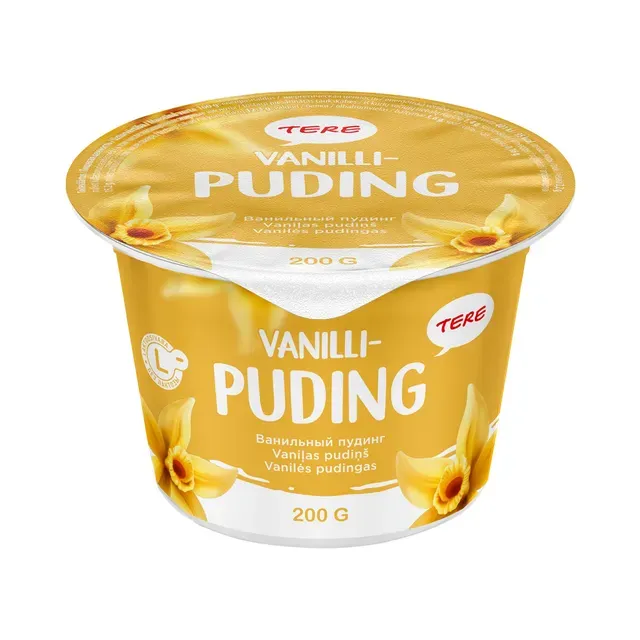 Vanillipuding laktoosivaba, TERE, 200 g