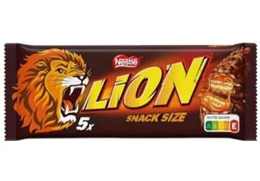 Šokolaadibatoon multipack LION 5x30g