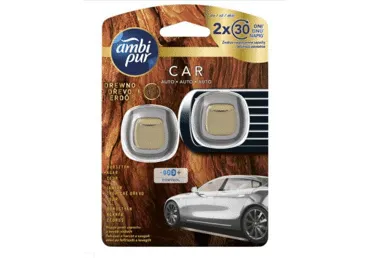 Auto õhuvärskendaja AMBI PUR Wood 2x2ml
