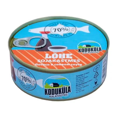 Lõhe sojakastmes Koduküla 240g