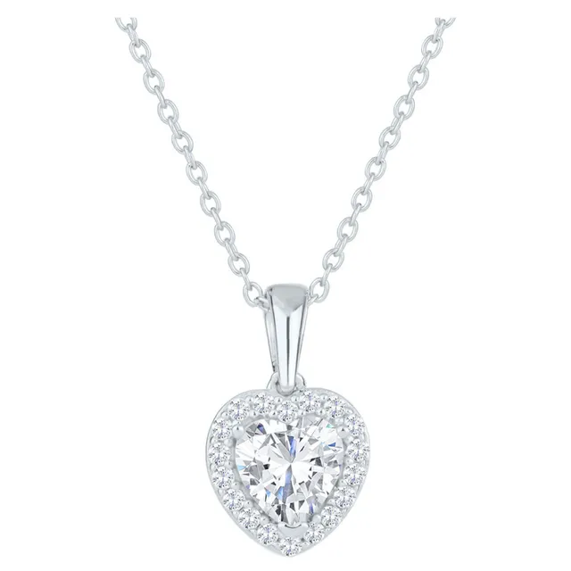 DONDELLA 925 Silver Lovella Necklace 40+5cm
