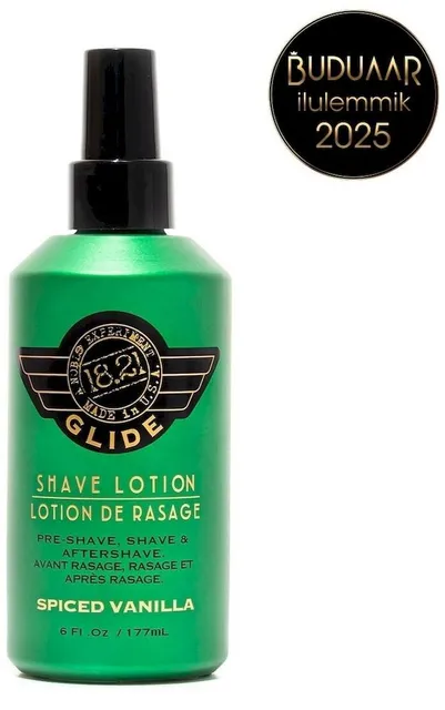 18.21 Man Made Glide Shaving Lotion Spiced Vanilla (177mL)