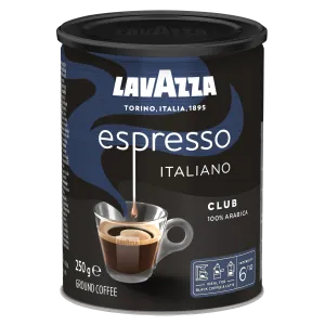 Jahvatatud kohv Club purgis, LAVAZZA, 250 g