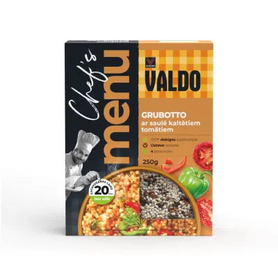 Grubotto Valdo päikesekuiv. tomatitega 250g