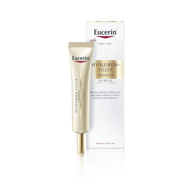 EUCERIN HYALURON-FILLER + ELASTICITY SILMAÜMBRUSKREEM 15ML