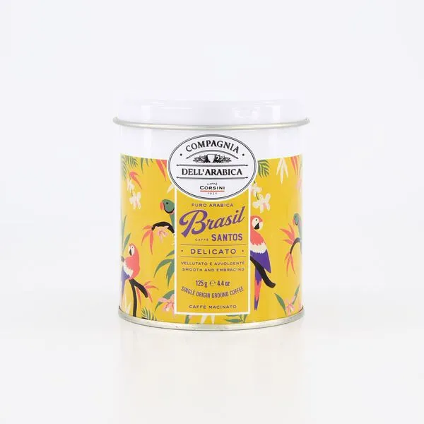 Jahvatatud kohv Brasile Santos 125g
