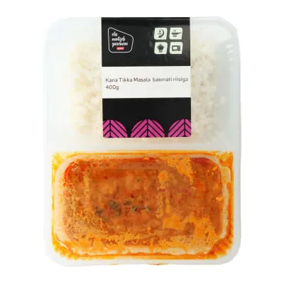 Kana Tikka Masala  basmati riisiga 400g