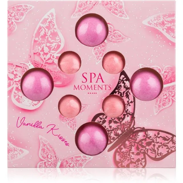 Spa Moments Vanilla Kisses Kihisevad vannipommid