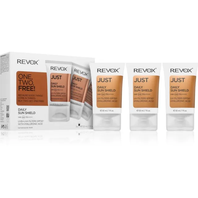 Revox B77 JUST Daily Sun Shield Kaitsev näokreem SPF 50+