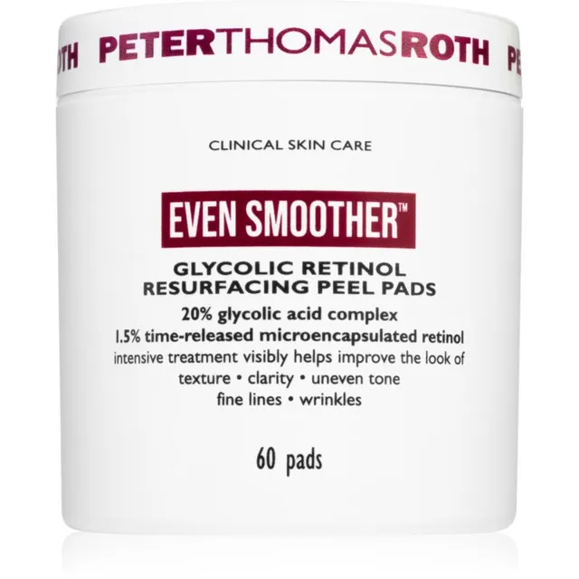 Peter Thomas Roth EVEN SMOOTHER™ Glycolic Retinol Resurfacing Peel Pads Koorivad puuvillapadjad öö 1 cps