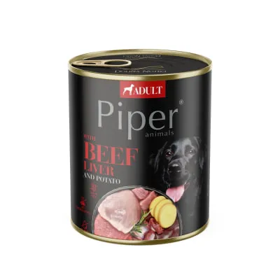 Koerat. veisemaksa ja kartulitega Piper 800g