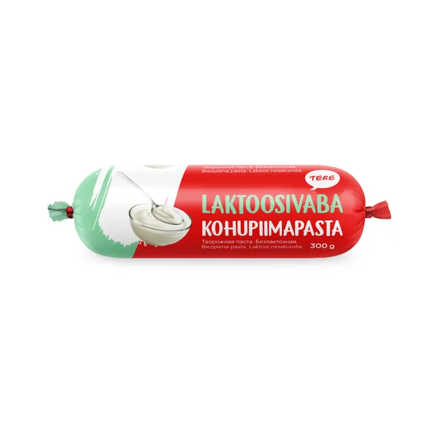 Kohupiimapasta laktoosivaba, TERE, 300 g