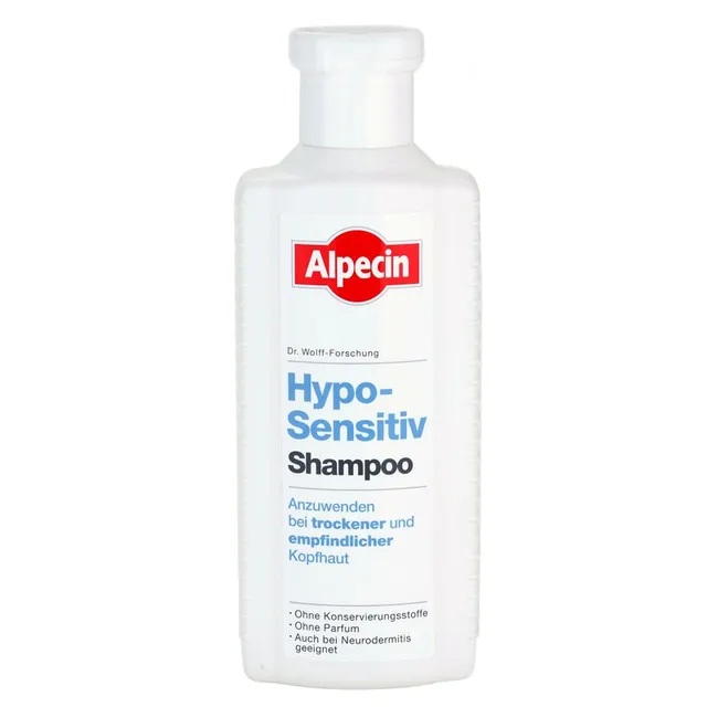 Alpecin Hypo - Sensitiv Šampoon kuivale ja tundlikule peanahale 250 ml
