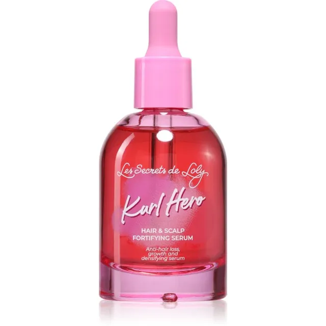 Les Secrets De Loly Kurl Hero Seerum juuksekasvu tugevdamiseks ja toeks 50 ml