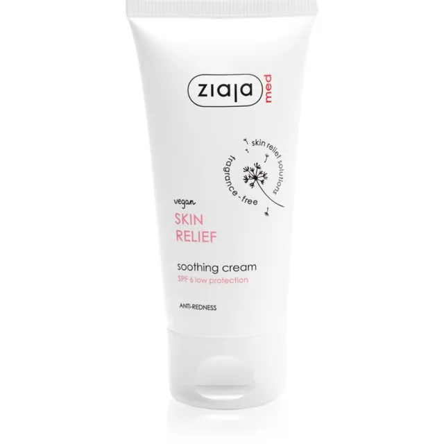 Ziaja Med Anti-Redness Rahustav ja niisutav kreem SPF 6 50 ml