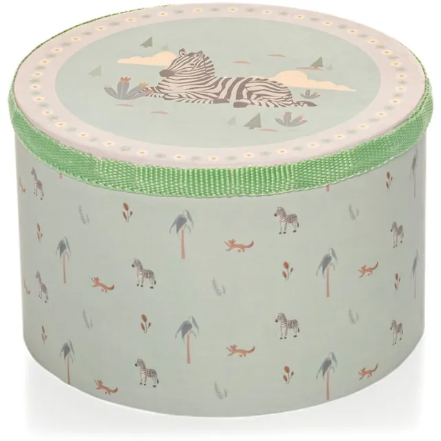 Zopa Wooden Drum muusikamänguasi puidust Mint 1 tk