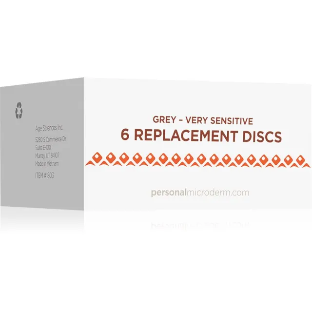 PMD Beauty Replacement Discs Very Sensitive Asenduskettad mikrodermabrasioonimasinale 6 tk