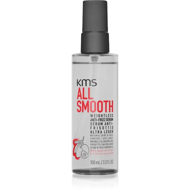 KMS All Smooth Weightless Anti-frizz Serum Kerge seerum käharate juuste hoolduseks 100 ml
