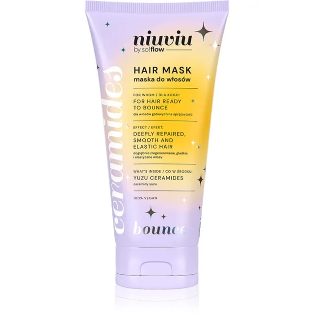 so!flow BOUNCE Hair Mask With Ceramides Mask lokkis juustele 200 ml