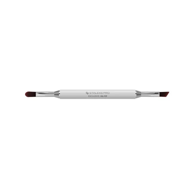 Staleks Exclusive Double-Ended Gel Polish and Liner Brush 11 mm / 9 mm