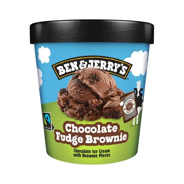 Brownie tükkidega šokolaadijäätis, BEN&JERRY´S, 408 g