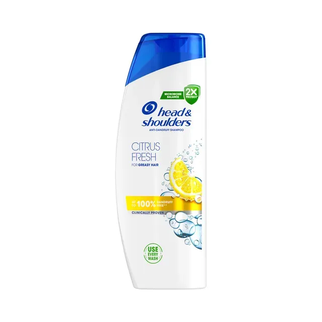 Šampoon Citrus Fresh, HEAD&SHOULDERS, 400 ml