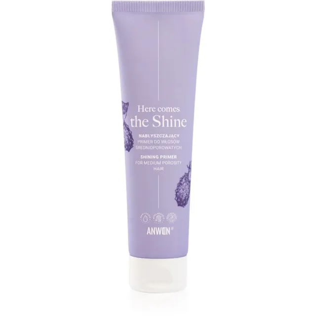 Anwen Here Comes The Shine Shining Primer For Medium Porosity Hair Aluskreem juustele 100 ml
