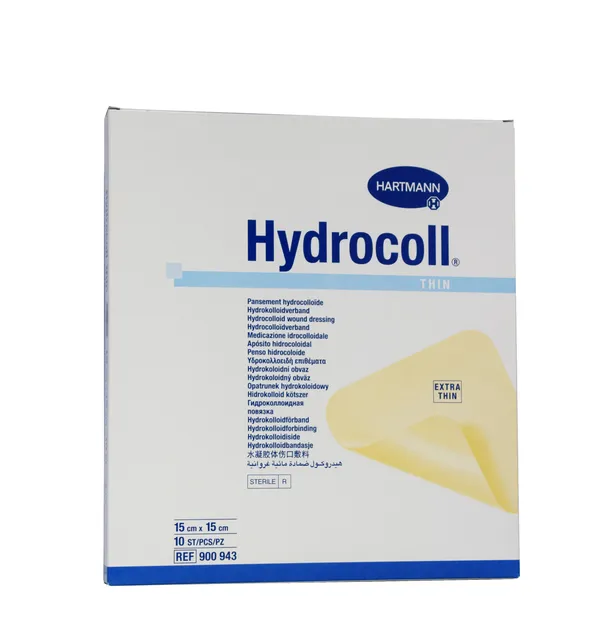 HYDROCOLL THIN 15X15CM N10