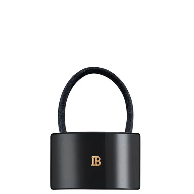 BALMAIN Hair Black Elastique Hair Ring Medium