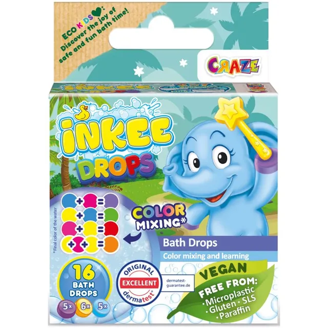 Craze INKEE Bath Drops vannihelbed 48 g