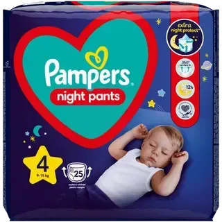 Öö püksmähkmed VP S4, PAMPERS, 25tk