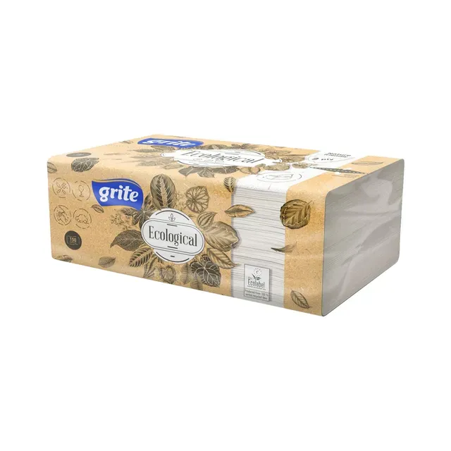 Lehträtikud Ecological, 2-kihiline, GRITE, 150 tk