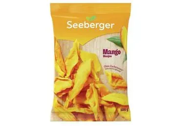 Kuivatatud mango, SEEBERGER, 100 g