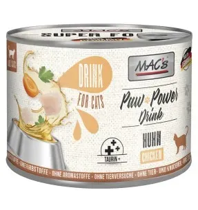 MAC's Paw Power Drink kanaliha ja rohke lihamahlaga jook kassidele