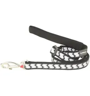 Jalutusrihm koerale, helkurmustriga Reflective Ziggy Black (Red Dingo)